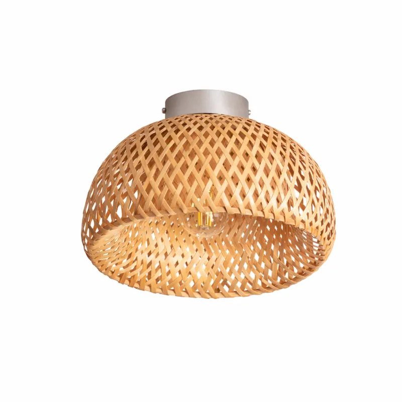 Hit sprzedaży Plafon Boho z Bambusa Ø30cm Mia E27 ABR-PL-BH-MINI-E27 - Abruzzo