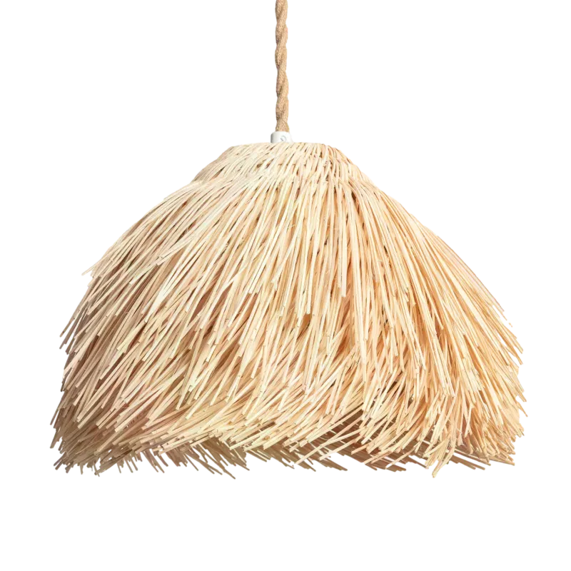 Lampa wisząca z Ratanu Boho Gabriella 35cm E27 ABR-LW10-BH-E27 - Abruzzo Promocja