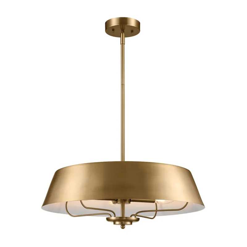 Lampa wisząca metalowa mosiężna 4-punktowa KL-LUELLA-4P-BNB z serii LUELLA - Elstead Lighting Sprawdź teraz