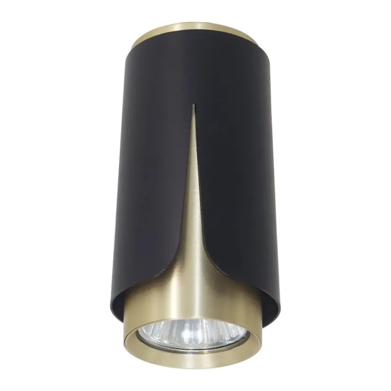 Ostatnie sztuki Milagro FLOWER BLACK GOLD DOWNLIGHT 1xGU10 ML0262