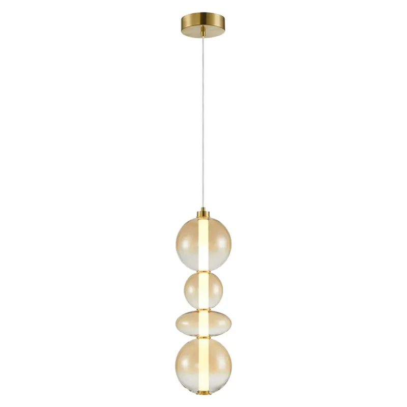Szybka wysyłka Milagro Lampa wisząca DAPHNE AMBER 36W ML0346
