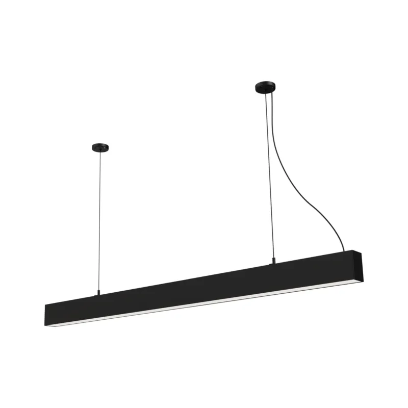 Tani Lampa Wisząca nad stół Sigi V LED czarna PL0130-BK - Yaskr