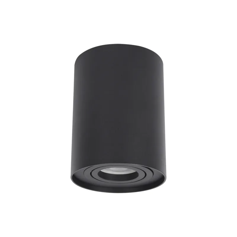 Tubka Leila 1xGU10 czarna CL0101-BK - Yaskr Ograniczona ilość