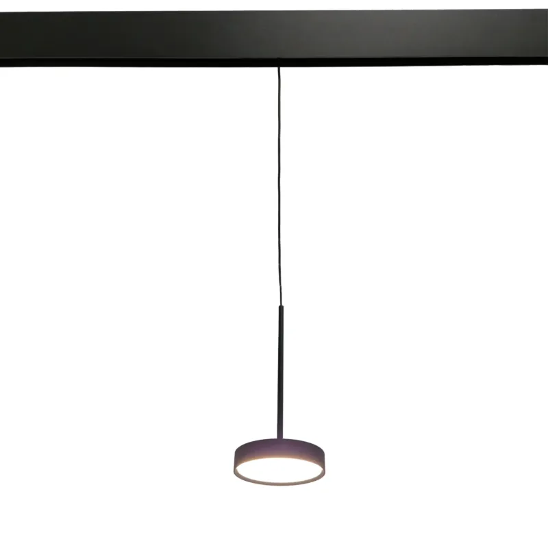 Nowy Lampa Wisząca Omikron 6W Magnet Line LED czarna TLV-08-11 - Yaskr