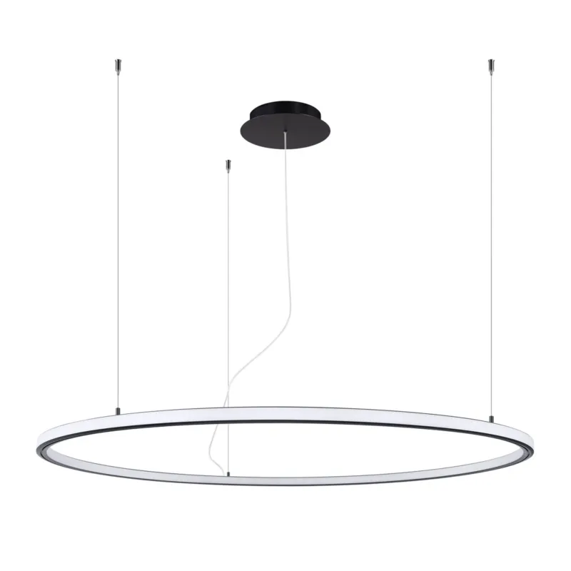 Żyrandol RISA 120 czarny LED 3000K TH.276 - Thoro Tylko do końca tygodnia