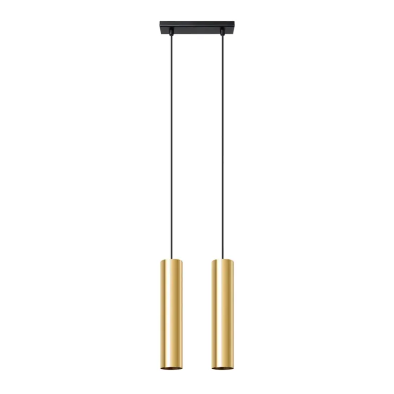 Wybór klientów Lampa Wisząca LAGOS 2 złoty połysk SL.1241 - Sollux