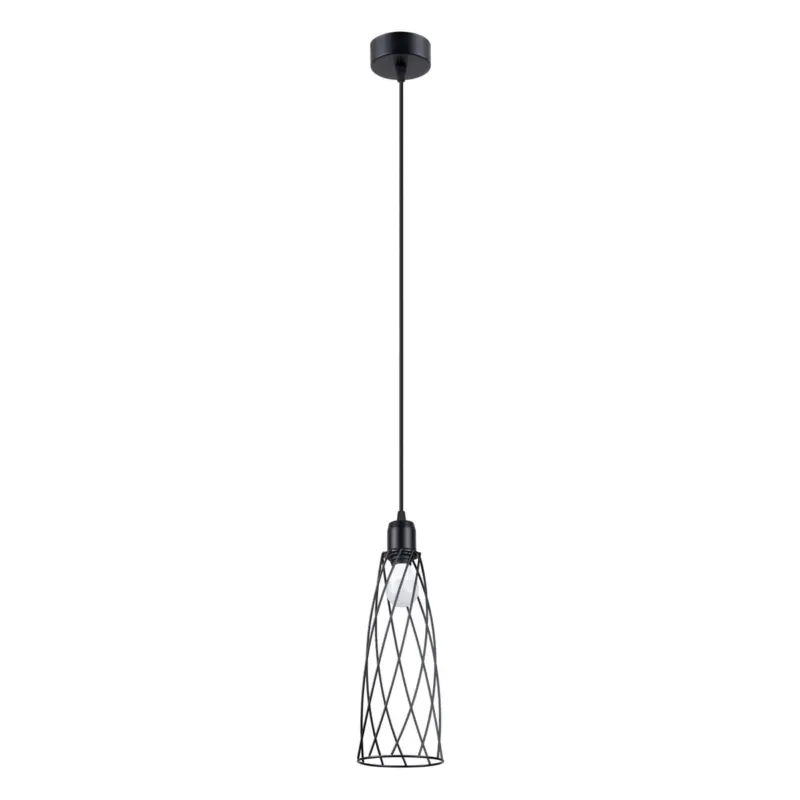 Zniżka Lampa wisząca SUBA 1 czarna SL.1165 - Sollux