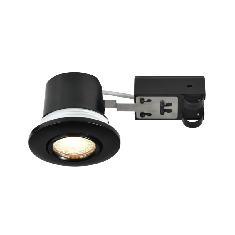 Niska cena Oprawy podtynkowa UMBERTO Nordlux 1xGU10 7,5W Moduł LED Metal Czarny NO2210100003 - Nordlux