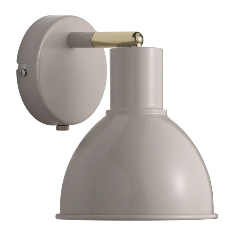 Hit sprzedaży Lampa ścienna POP Nordlux 1xE27 18W Metal Beżowy NO45841009 - Nordlux