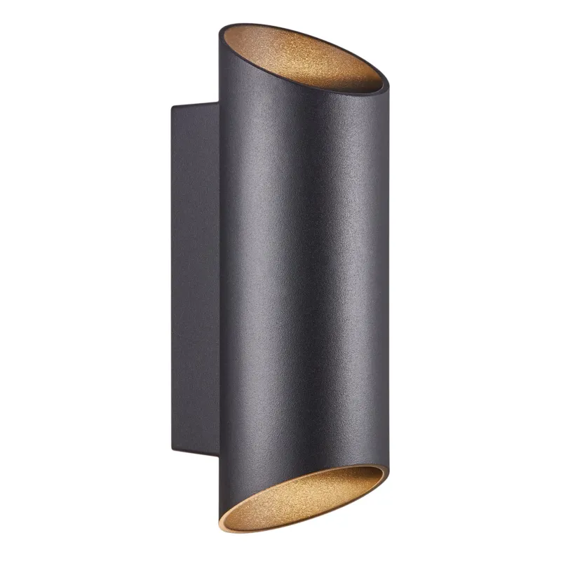Lampa ścienna NICO Nordlux 2xGU10 35W Aluminium Czarny NO2218231003 - Nordlux Taniej