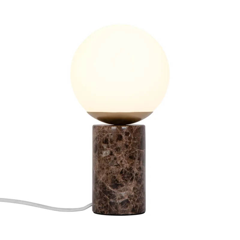 Zamów teraz Lampa stołowa LILLY Nordlux 1xE14 25W Szkło Brązowy NO2213575018 - Nordlux