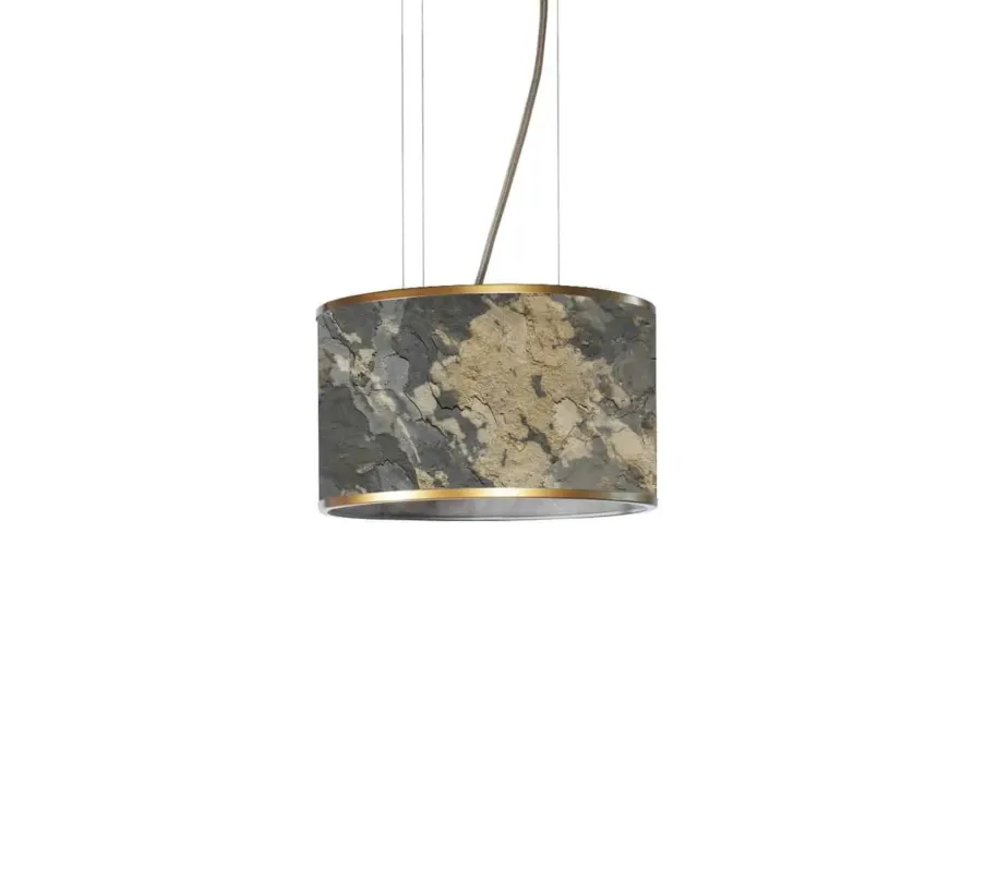 Wysoka jakość Lampa wisząca Abigali Marble Stone 38 cm Abigali-MPLR-6631-601 - Abigali