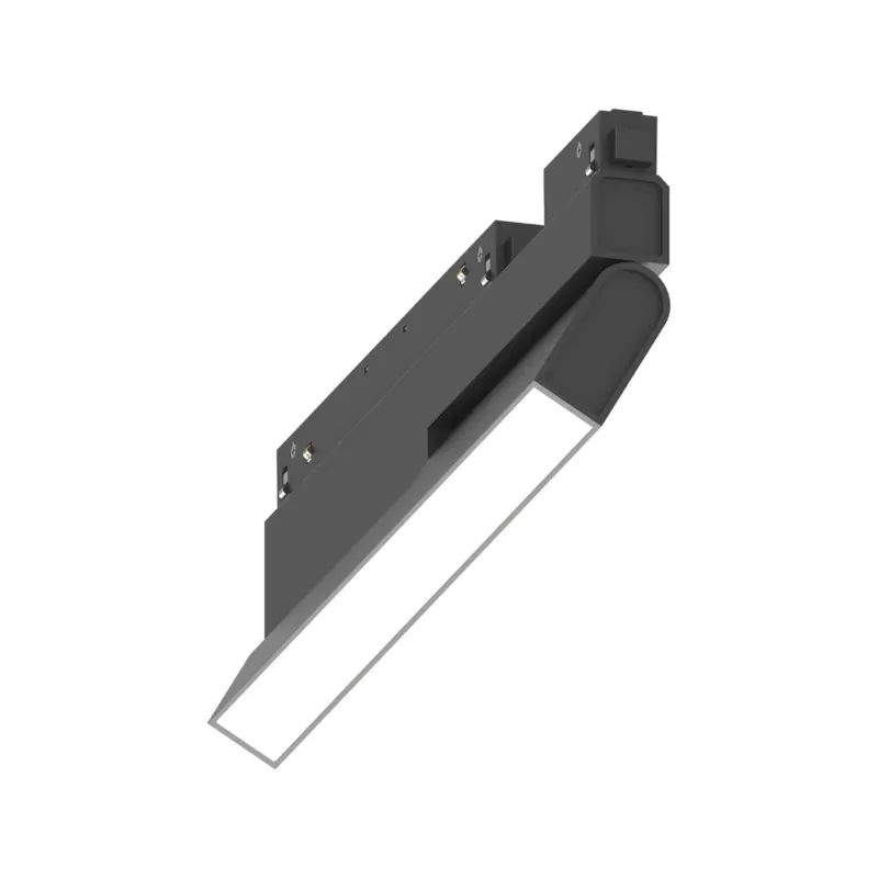 Lampa sufitowa podłużna ledowa EGO FLEXIBLE WIDE 07W 3000K ON-OFF BK 257839 - Ideal Lux Darmowy zwrot