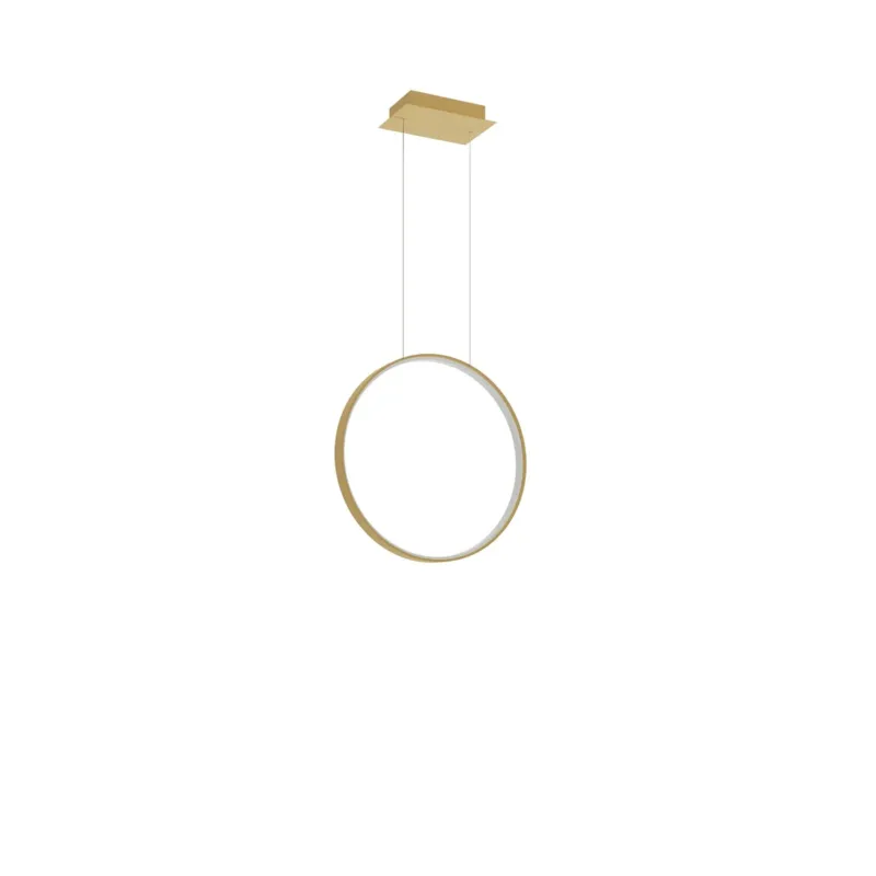 Tylko do końca tygodnia Lampa wisząca RIO 55 złota LED 4000K TH.221 - Thoro