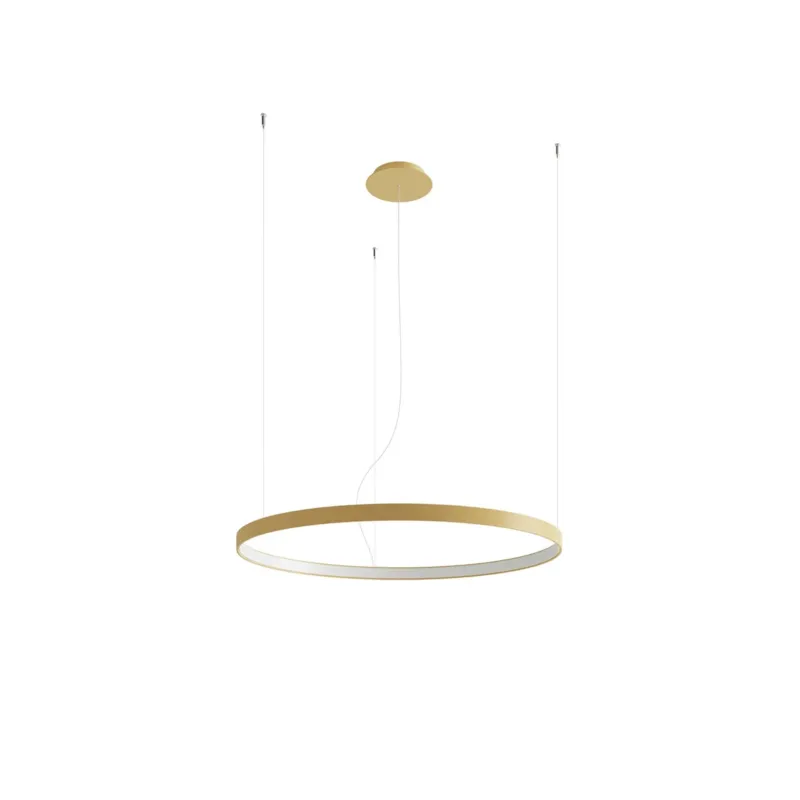 Oferta limitowana Żyrandol RIO 78 złoty LED 3000K TH.174 - Thoro