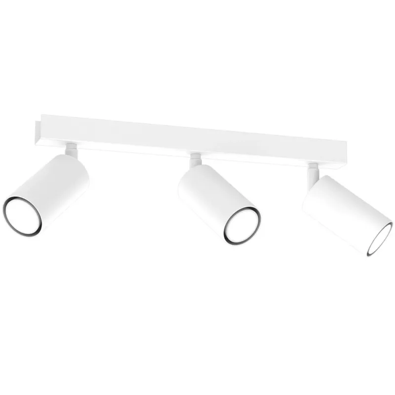 Bezpieczne zakupy Lampa sufitowa HUDSON WHITE 3xGU10 MLP8803 - Milagro