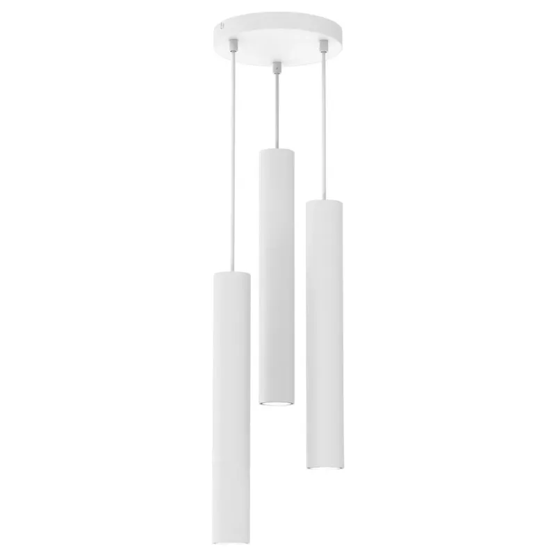 Promocja Lampa wisząca nowoczesna HUDSON WHITE 3xGU10 MLP8800 - Milagro
