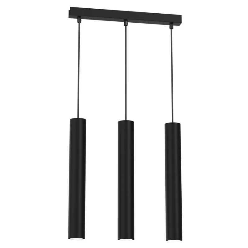 Lampa wisząca nowoczesna HUDSON BLACK 3xGU10 MLP8792 - Milagro Sprawdź teraz