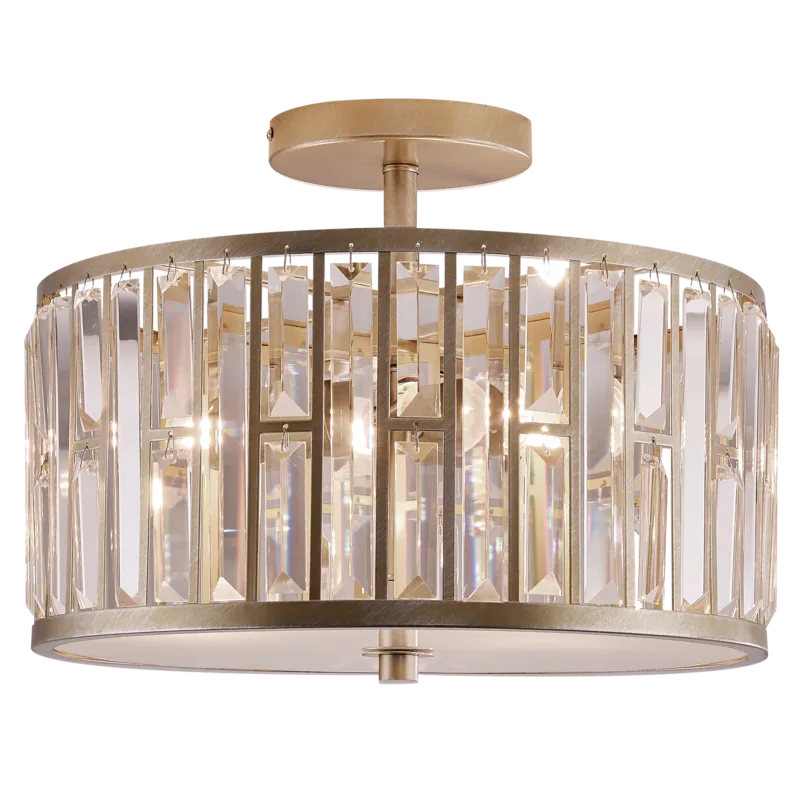 Tylko do końca tygodnia Lampa wisząca szklana złota 3-punktowa C03411CP z serii KYIV - Cosmo Light