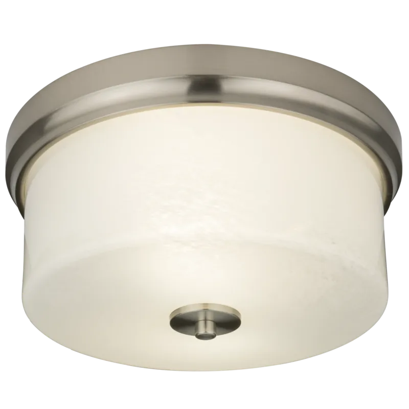 Nowość Plafon okrągły metalowo-szklany 30cm C02374BNI z serii DRESDEN - Cosmo Light