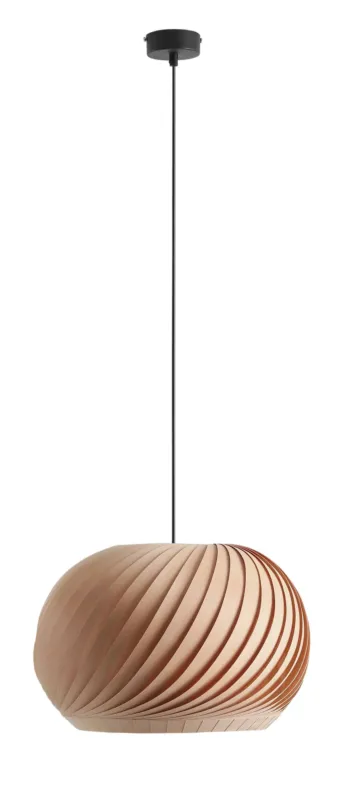 Aldex Lampa wisząca metalowa drewniana brązowo-czarna 1110G_M z serii NATURE DARK Kup online