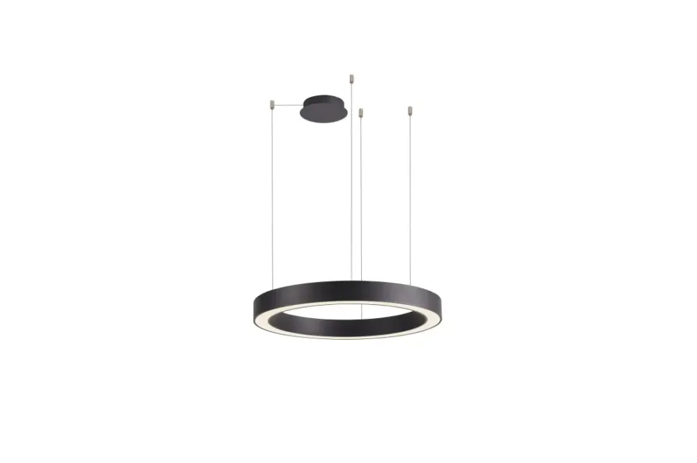 Azzardo Lampa wisząca LED czarna okrągła 120cm AZ5053 z serii MARCO Zamów teraz