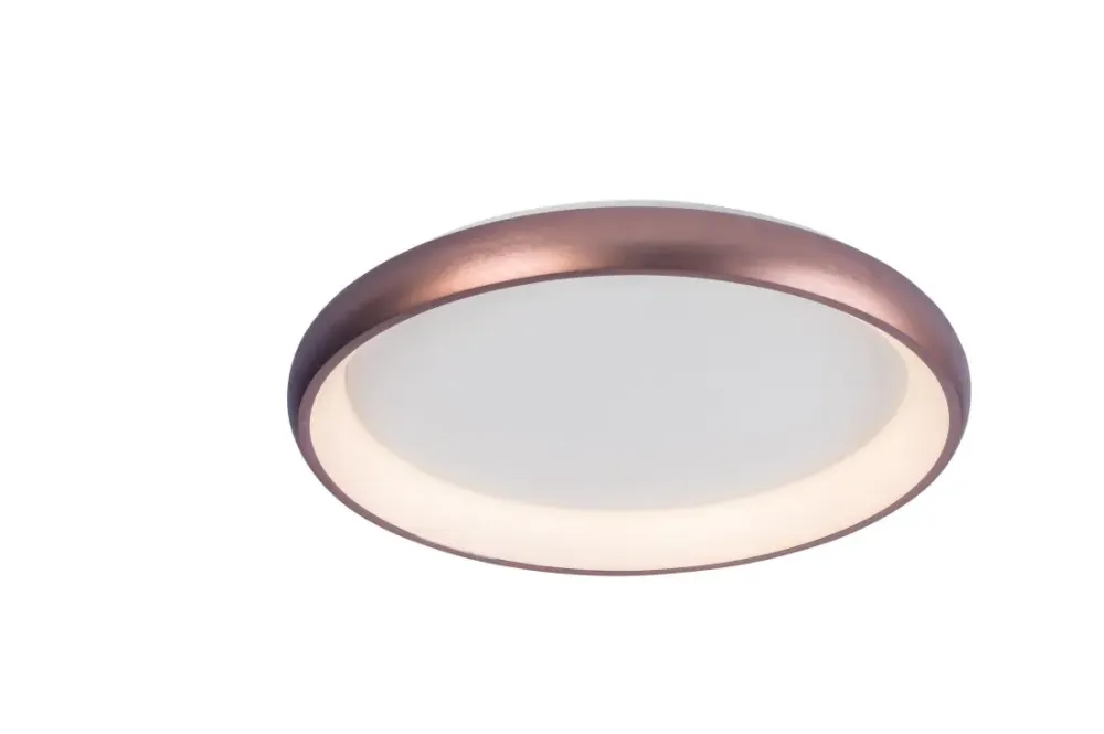 Azzardo Lampa sufitowa LED brązowo-biała 41cm AZ5068 z serii ANTONIO Dostępne od ręki