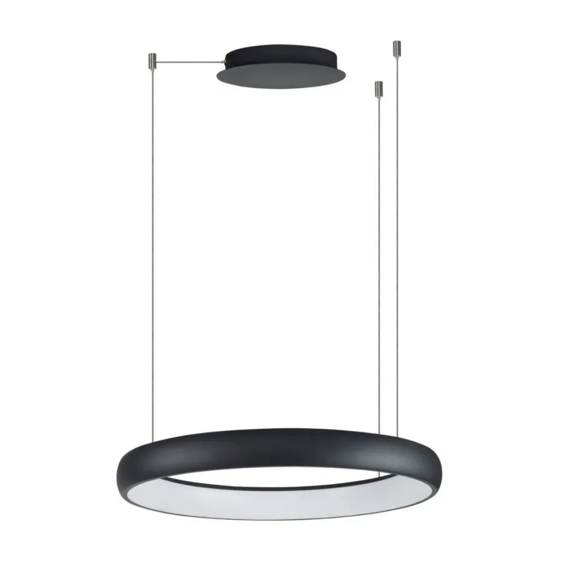 Azzardo Lampa wisząca LED okrągła czarna 81cm AZ5066 z serii ANTONIO Dodaj do koszyka