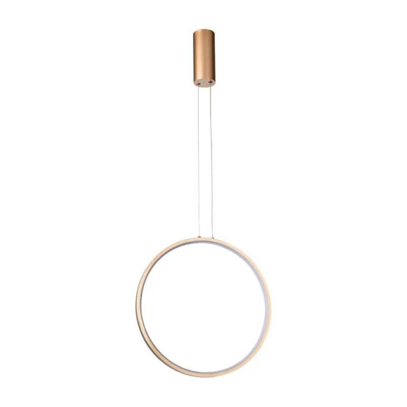 Bezpieczna płatność Azzardo Lampa wisząca LED złota okrągła 60cm AZ5256 z serii MASSIMA