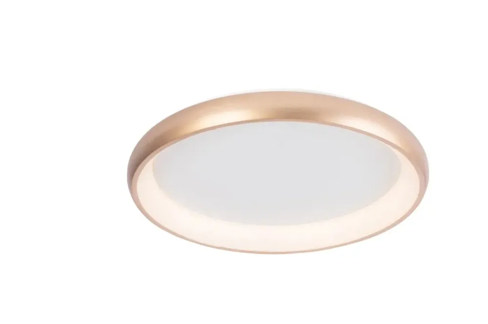 Azzardo Plafon LED okrągły złoto-biały 41cm AZ5070 z serii ANTONIO Zamów dziś