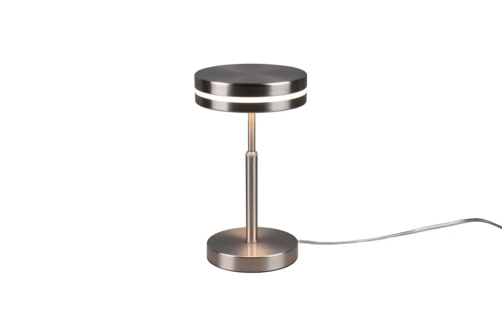 Wybór klientów Lampa stołowa przełącznik kablowy nikiel mat FRANKLIN 526510107 - Trio