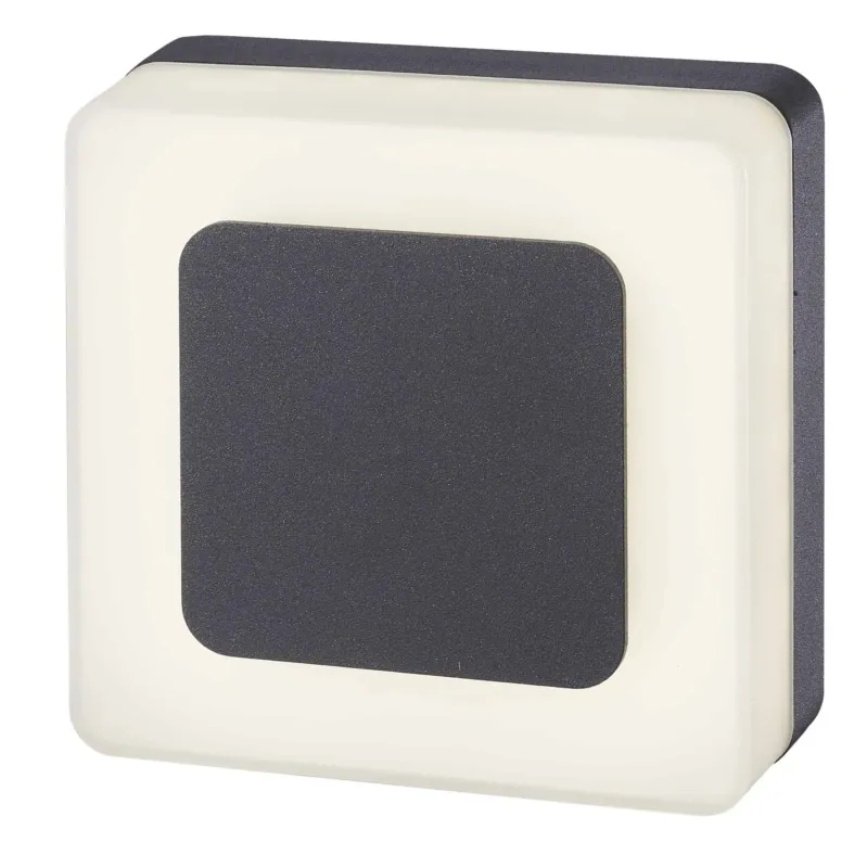 Azzardo Kinkiet zewnętrzny kwadratowy czarny LED AZ4461 z serii Enok Square Wall Kup teraz