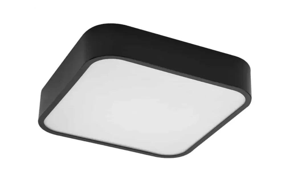 Azzardo Lampa sufitowa czarna metalowa 30cm IP44 AZ4147 z serii Lucie Hit cenowy