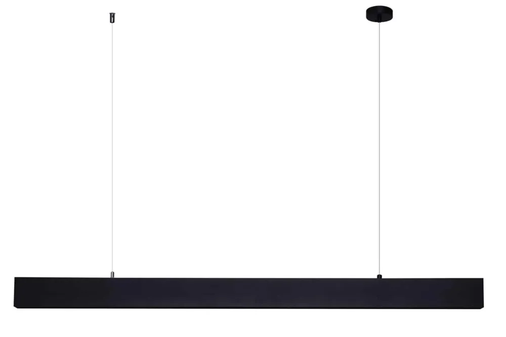 Azzardo Lampa wisząca LED czarna metalowa 113cm AZ4569 z serii Linnea Rabat