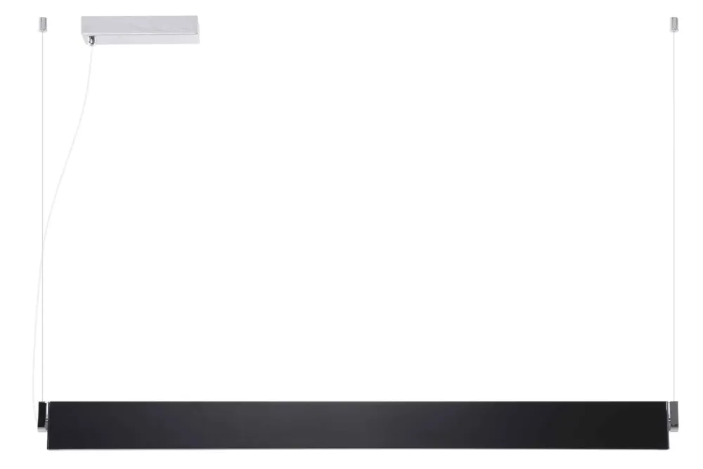 Azzardo Lampa wisząca metalowa czarna 105cm LED AZ4180 z serii Norman Najlepsza cena