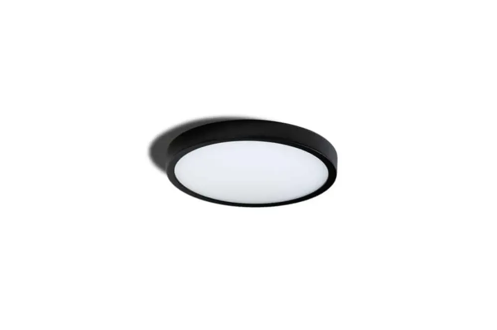 Azzardo Plafon LED czarny metalowy okrągły 30cm AZ4244 z serii Malta Ograniczona ilość