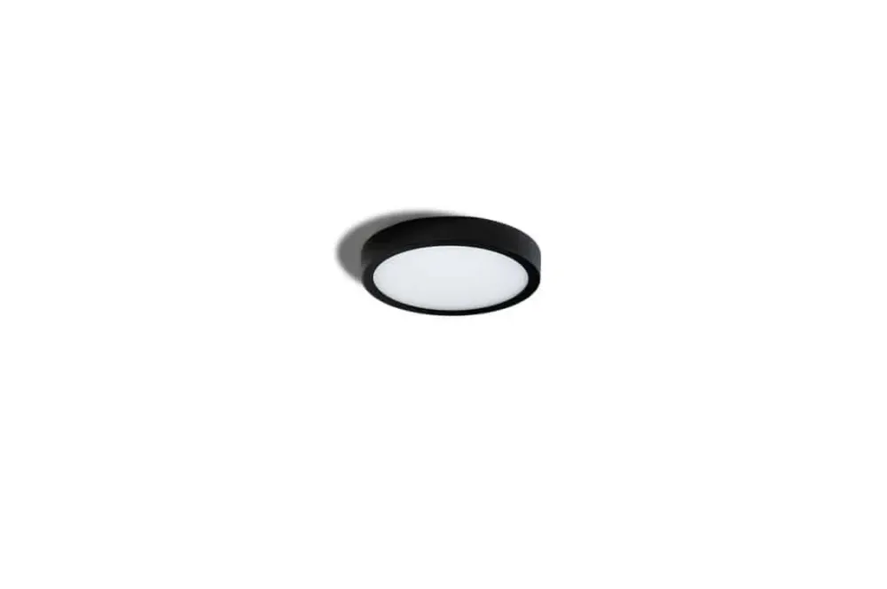 Bezpieczne zakupy Azzardo Plafon LED czarny okrągły 18cm AZ4236 z serii Malta