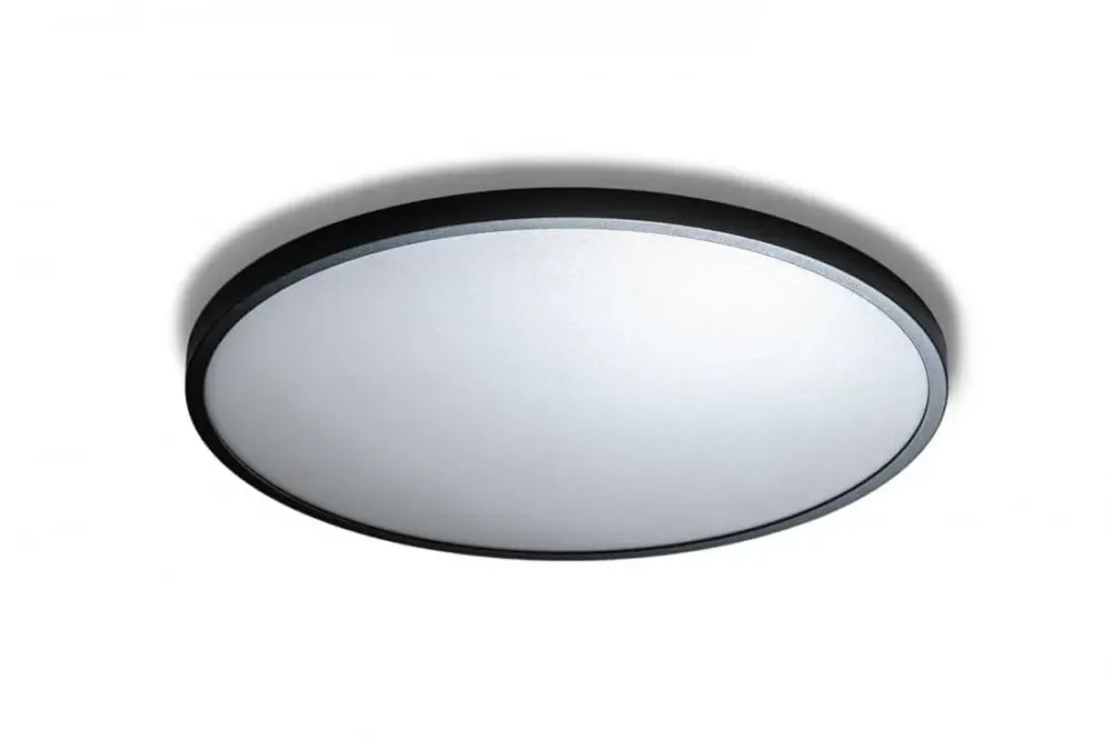 Azzardo Plafon LED czarny okrągły 60cm AZ4255 z serii Malta Wysoka jakość