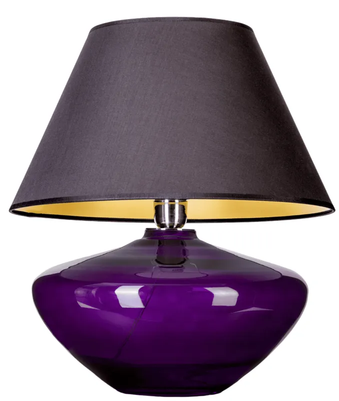Zniżka Lampa stołowa fiolet+czarny MADRID VIOLET L008711214 - 4concepts