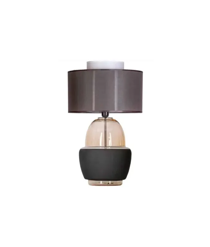Lampa na komodę do sypialni ARIEL AMBER BLACK L248110420 - 4Concepts Ostatnie sztuki