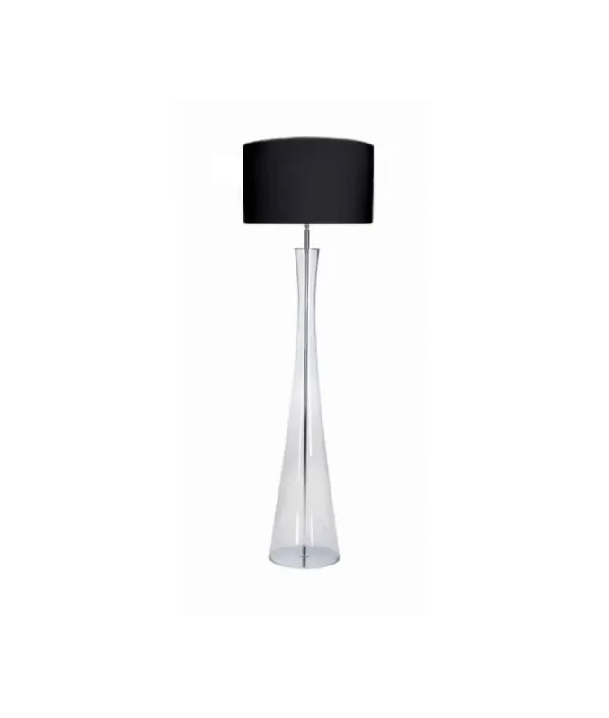 Lampa podłogowa designerska z czarnym kloszem SIENA L235310308 - 4Concepts Niska cena