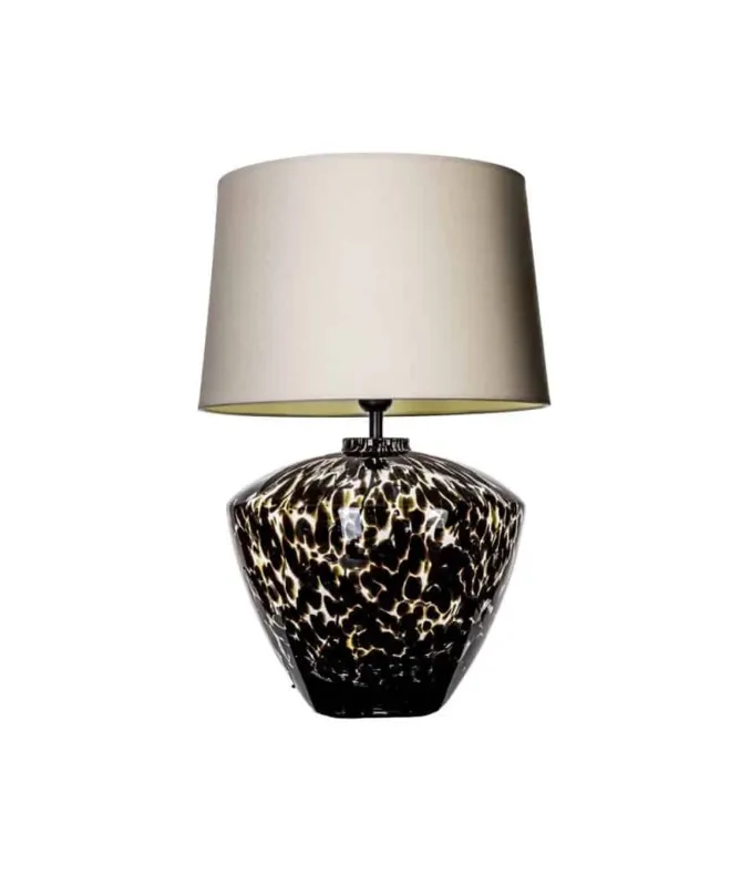 Szybka dostawa Lampa stołowa z beżowym abażurem RAVENNA L034102286 - 4Concepts
