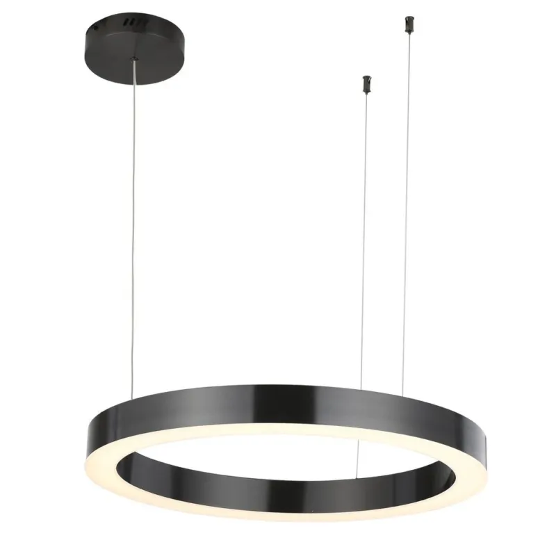 Sprawdź teraz Lampa wisząca na pilota RING CIRCLE 60 czarna ST-8848-60 - Step Into Design