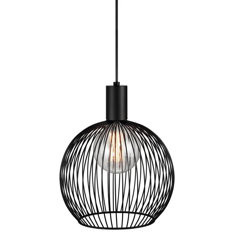 Lampa loft wisząca czarna AVER 30 84243003 - Design For The People Bezpieczne zakupy