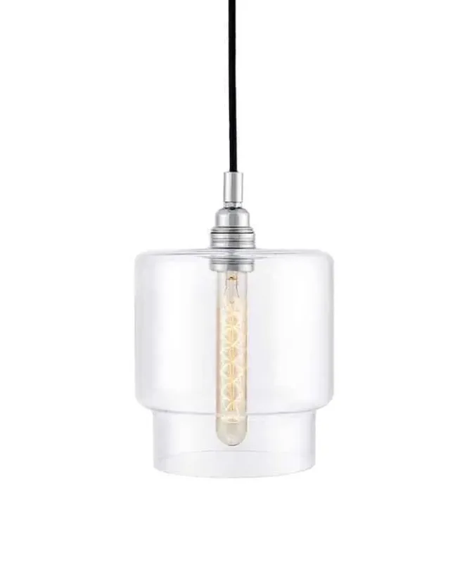 Lampa wisząca szklana loftowa LONGIS IV 10552109 - Kaspa Bestseller