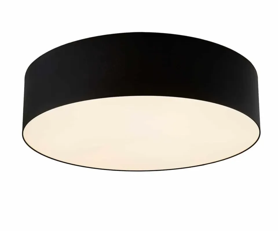 Plafon minimalistyczny okrągły SPACE L 30661602 czarny- Kaspa Nowy