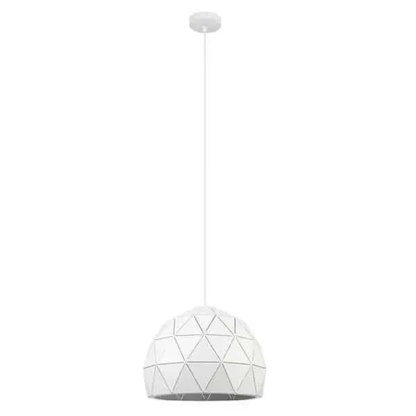 Szybka dostawa Lampa wisząca biała metalowa ażurowa MDM-3471-1 W z serii HARLEY - Lampy Italux
