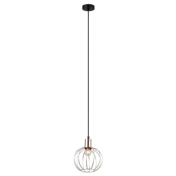 Lampa wisząca metalowa miedziana loftowa MDM-3344/1 z serii GERVAIS - Lampy Italux Oferta limitowana