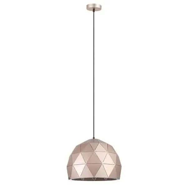 Lampa wisząca metalowa złota geometryczna MDM-3471-1 GD z serii HARLEY - Lampy Italux Zamów dziś