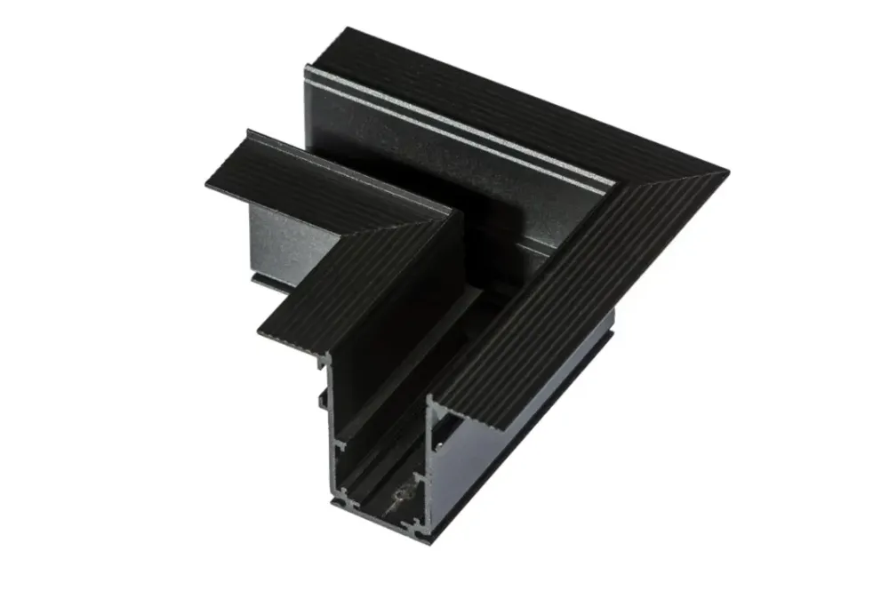 Super okazja Azzardo Łącznik narożny magnetyczny biały metalowy AZ5163 z serii BETA MAGNETIC